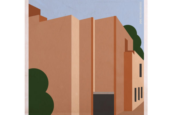 MAMBO Scarf ref. Salmona