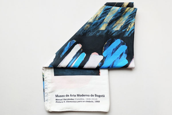 Manuel Hernández scarf (cotton-silk)