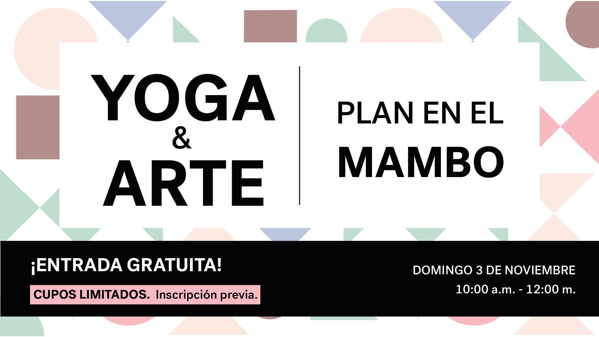 Yoga y arte en el MAMBO