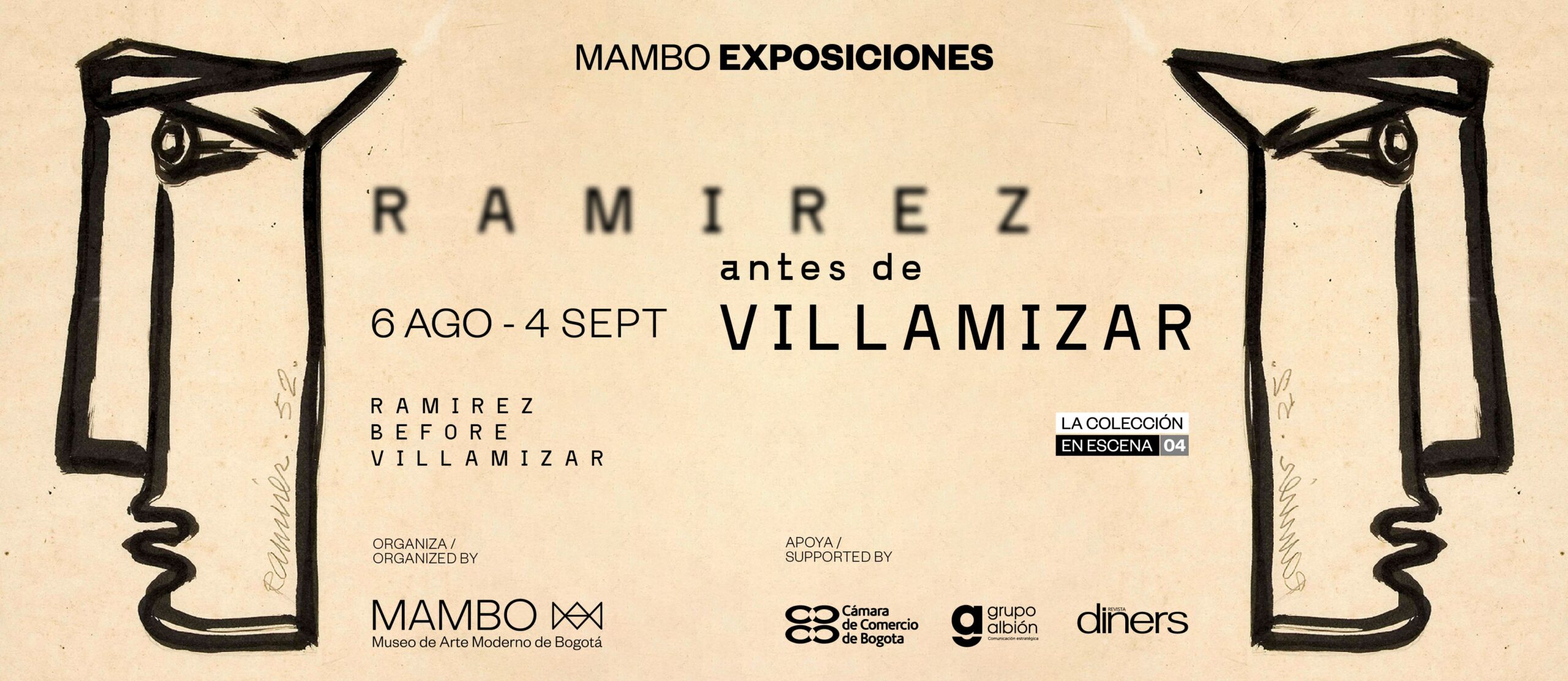 EXPOSICIÓN COLECCIÓN EN ESCENA 04: RAMÍREZ ANTES DE VILLAMIZAR — EDUARDO RAMÍREZ VILLAMIZAR